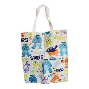 Disney Pixar Monsters Inc all over print canvas tote shopping bag
